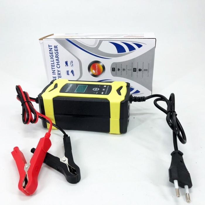 Зарядний пристрій Smart Charger 12V 6A для автомобільного акумулятора