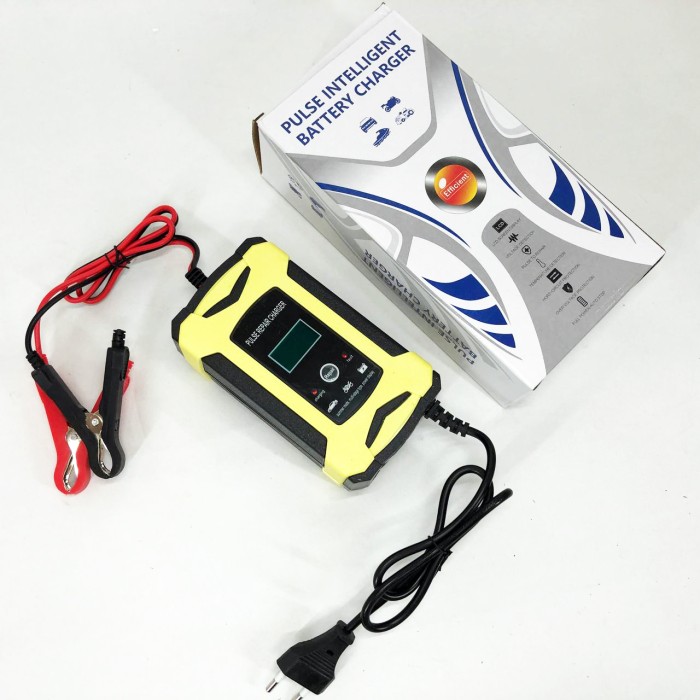 Зарядний пристрій Smart Charger 12V 6A для автомобільного акумулятора