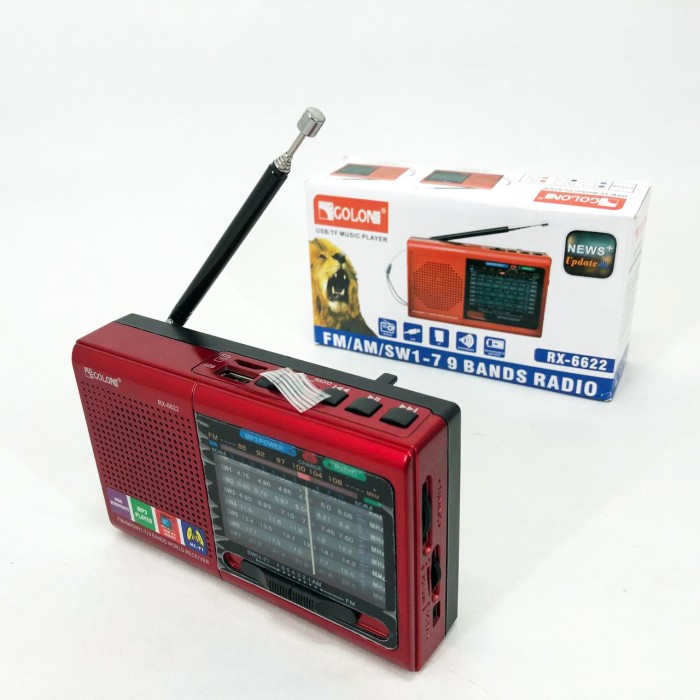 Радіоприймач 220v, що працює від мережі, Радіоприймач ретро AM FM з розширеним діапазоном GK-58