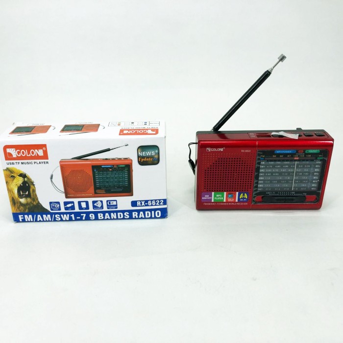 Радіоприймач 220v, що працює від мережі, Радіоприймач ретро AM FM з розширеним діапазоном GK-58