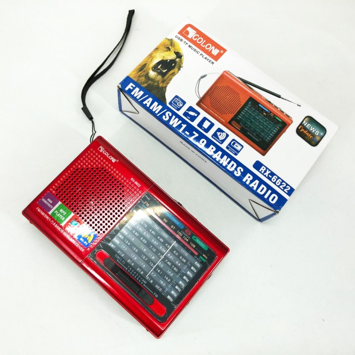 Радіоприймач всехвильовий MP3 USB Golon RX-6622, Кращі цифрові радіоприймачі, GP-769 Приймач фм