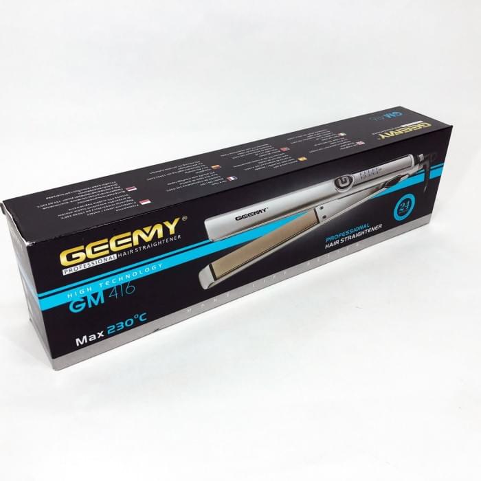 Щипці для волосся Gemei GM-416, Плойка для локонів, Плойка випрямляча, ED-710 Гребінець випрямляч