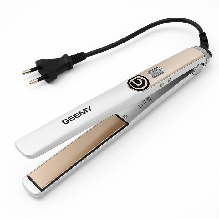 Щітка-щипці для випрямлення волосся Gemei GM-416, Електричний випрямляч для гладкого волосся XE-90