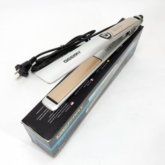 Щітка-щипці для випрямлення волосся Gemei GM-416, Електричний випрямляч для гладкого волосся XE-90