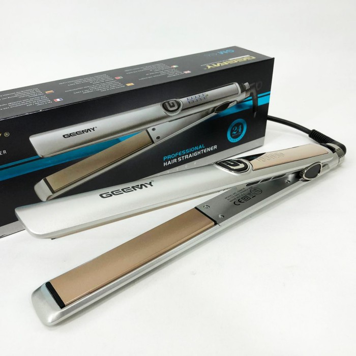 Щітка-щипці для випрямлення волосся Gemei GM-416, Електричний випрямляч для гладкого волосся XE-90