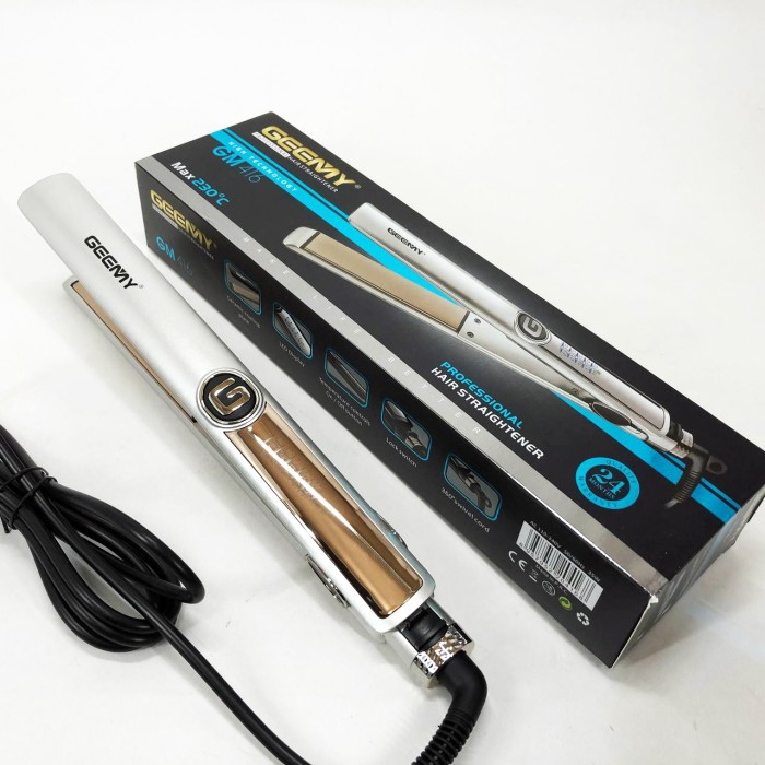 Випрямляч для завивки волосся Gemei GM-416, Гребінець випрямляч Праска для випрямлення YN-45