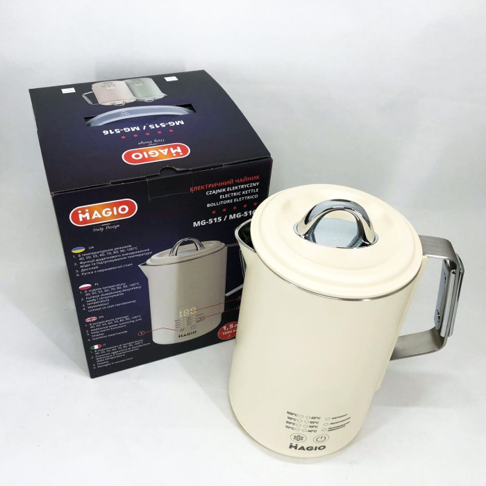 Електричний чайник з функцією автовідключення Magio, Найкращий чайник електричний домашній XZ-91