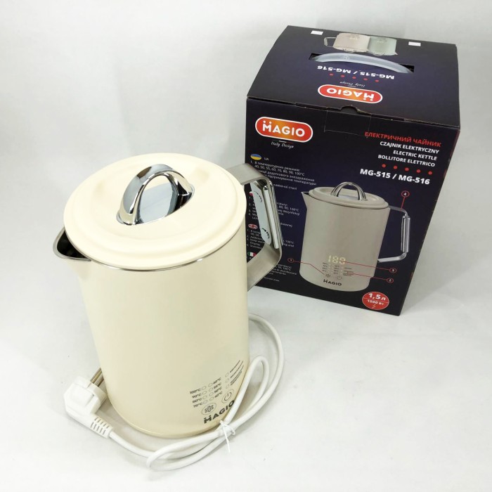 Електричний чайник з функцією автовідключення Magio, Найкращий чайник електричний домашній XZ-91