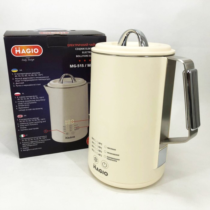 Електричний чайник з функцією автовідключення Magio, Найкращий чайник електричний домашній XZ-91