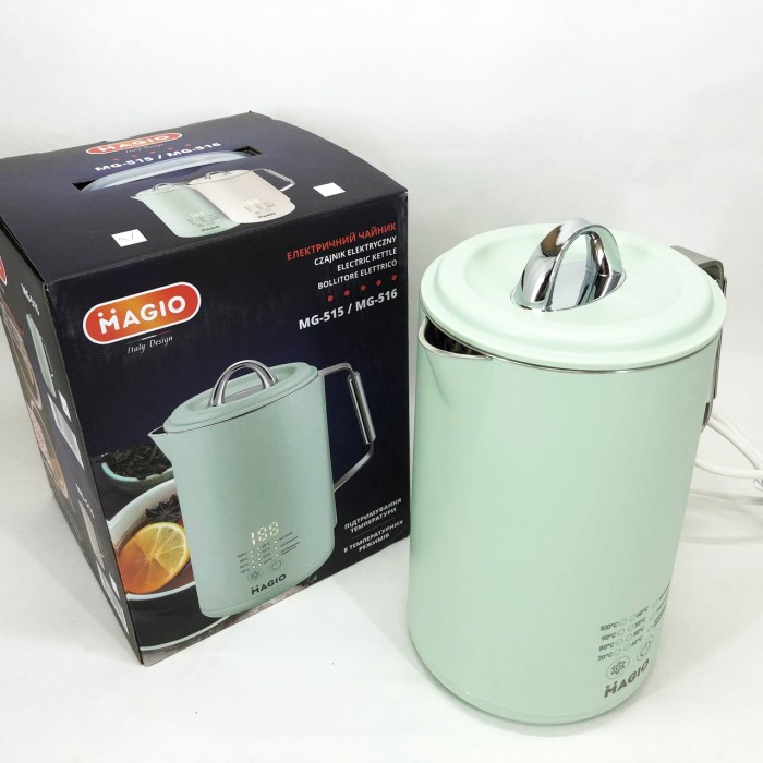 Компактний електричний чайник для дому, Ергономічний електричний чайник, Електрочайник нержавіюча сталь ZC-81