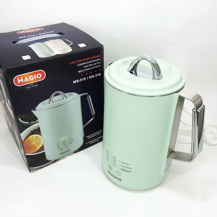 Компактний електричний чайник для дому, Ергономічний електричний чайник, Електрочайник нержавіюча сталь ZC-81