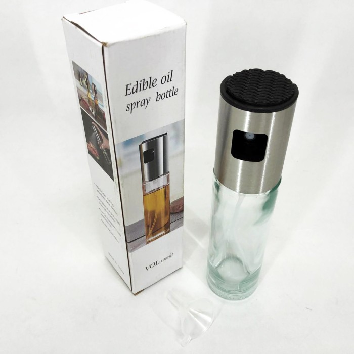 Ємність для олії, Ємність для заправки олії, Пляшка зі спреєм для харчових рідин Дозатор оцту JE-80