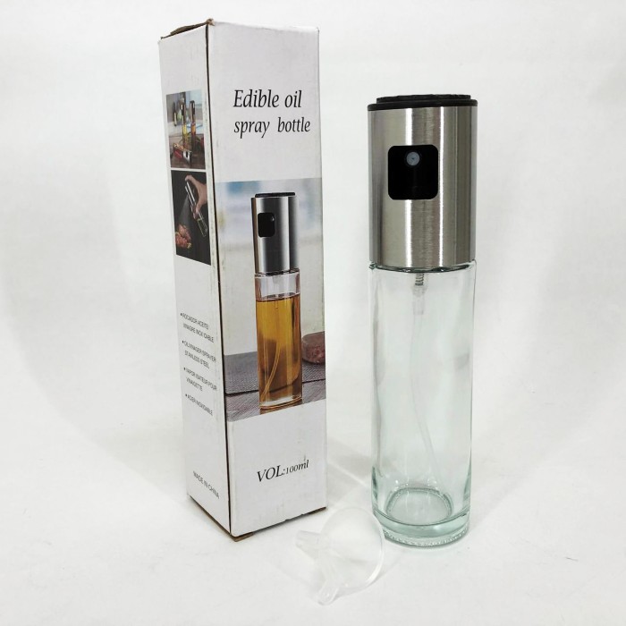 Ємність для олії, Ємність для заправки олії, Пляшка зі спреєм для харчових рідин Дозатор оцту JE-80