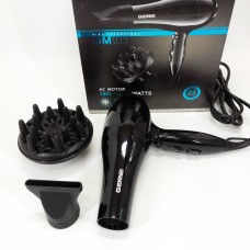 Фен для волосся з регульованою температурою Gemei GM-103 2200 Вт, Хороший фен для випрямлення волосся AV-61
