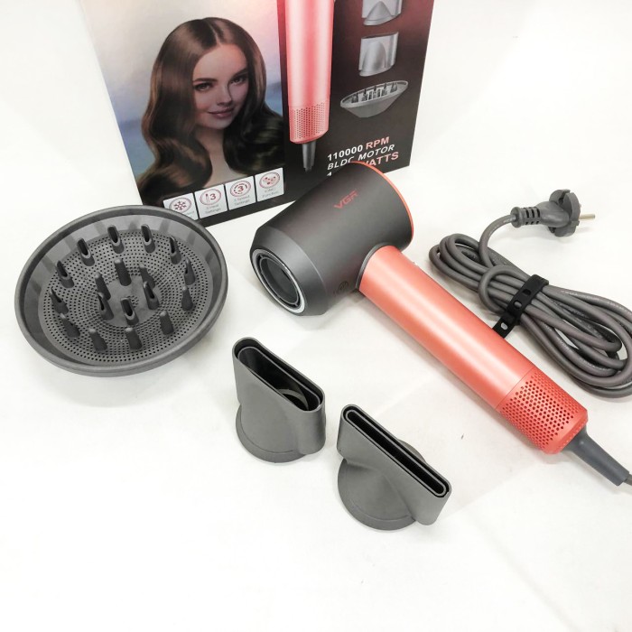 Фен для красивої укладки волосся VGR V-440, Фен для різних типів волосся побутовий ER-11