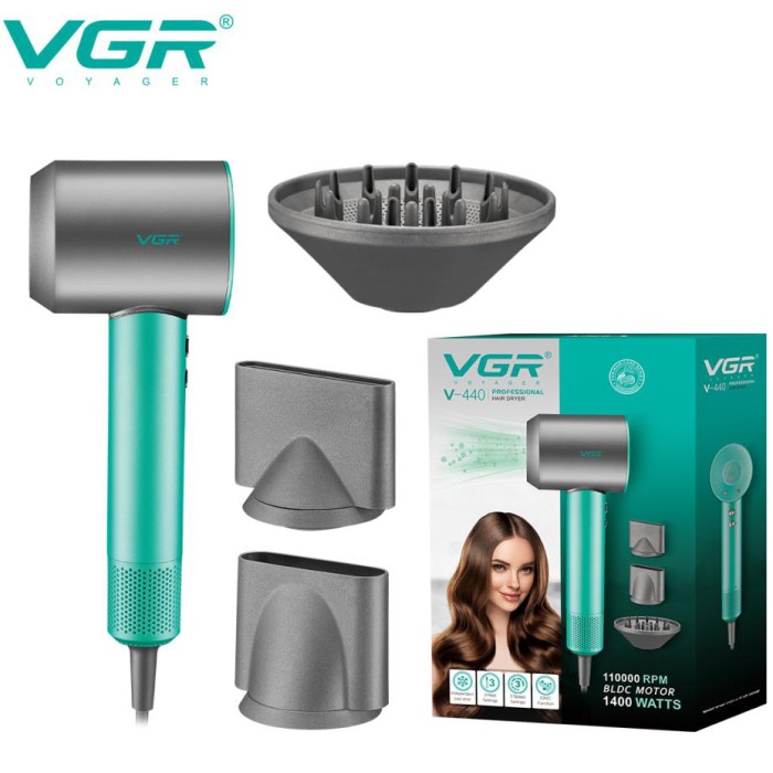 Класичний фен для волосся VGR V-440, Фен для волосся 2 режими температури Хороший електричний TK-99