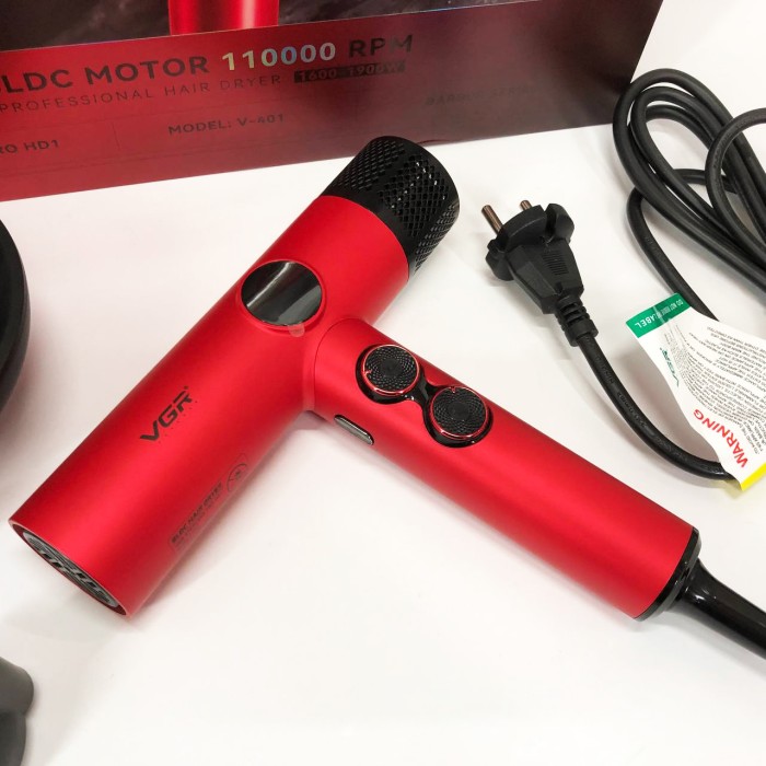 Фен професійний VGR V-401 RED