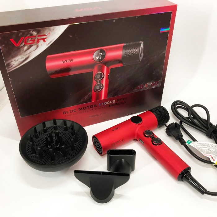 Фен професійний VGR V-401 RED