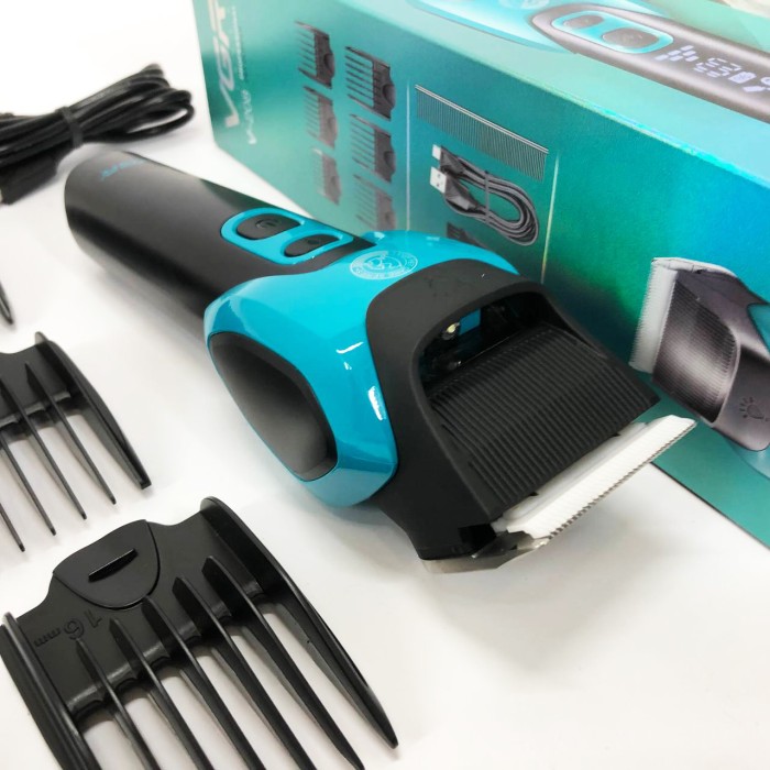 Машинка для стрижки тварин VGR V-208 GREEN WQ-42