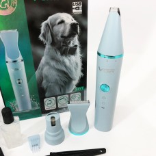 Машинка для стрижки кішок з довгою шерстю, Тример для домашніх тварин з насадками XO-82