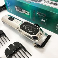 Акумуляторна машинка для стрижки тварин VGR V-201 4 насадки LB-87