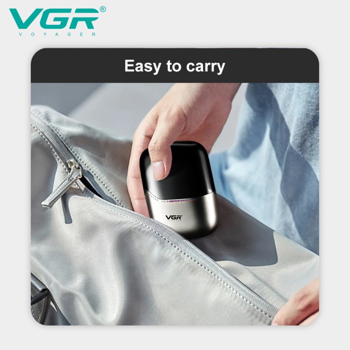 Професійна електробритва VGR, Акумуляторна бритва з фірмовим лезом, Електробритва-шейвер чоловіча AI-54