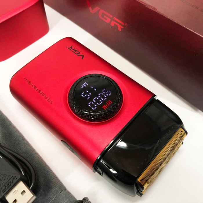 Потужна електрична бритва для бороди, Електробритва для професійного гоління, Електробритва шейвер XC-38