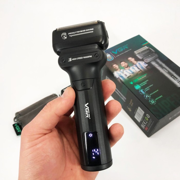 Електробритва для бороди VGR V-368, Професійна бритва для чоловіків, Професійні електричні бритви DY-80