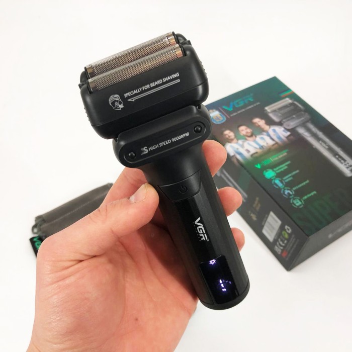 Електробритва для бороди VGR V-368, Професійна бритва для чоловіків, Професійні електричні бритви DY-80