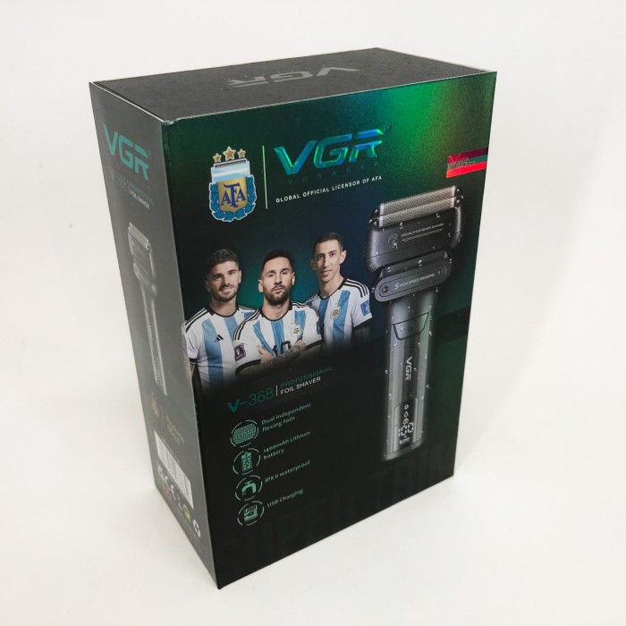 Професійна електробритва з насадками VGR, Портативна бритва, Універсальна акумуляторна електробритва IF-54