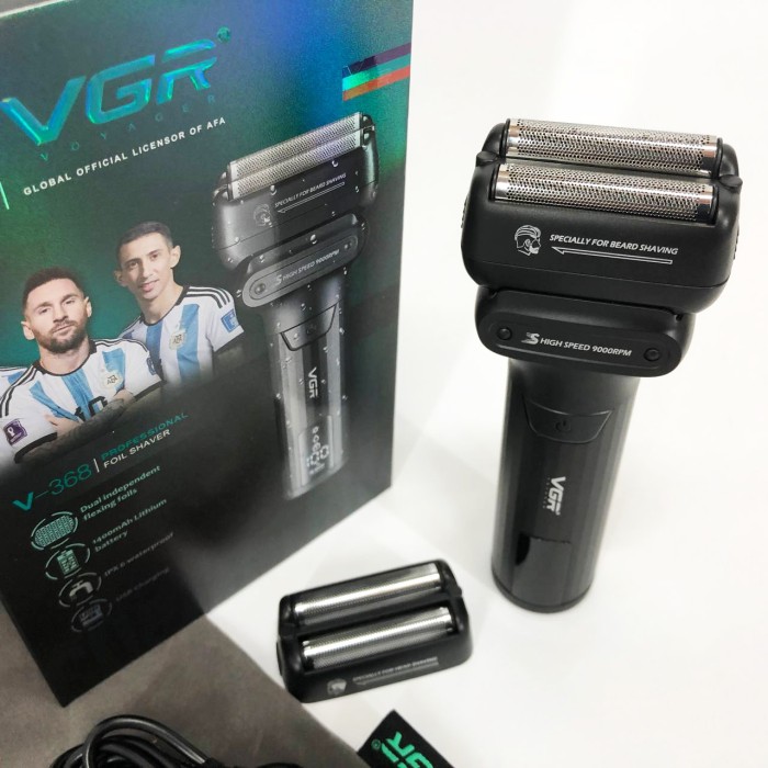 Професійна електробритва з насадками VGR, Портативна бритва, Універсальна акумуляторна електробритва IF-54
