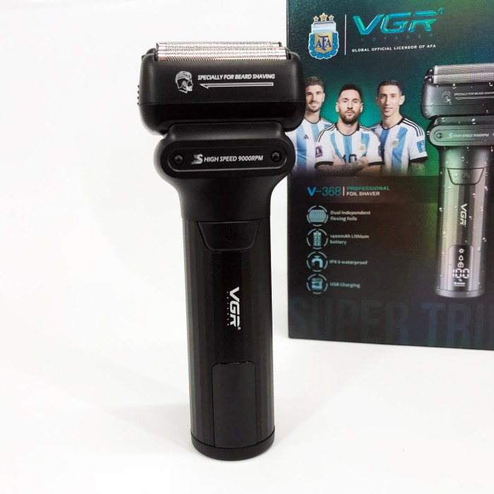 Професійна електробритва з насадками VGR, Портативна бритва, Універсальна акумуляторна електробритва IF-54