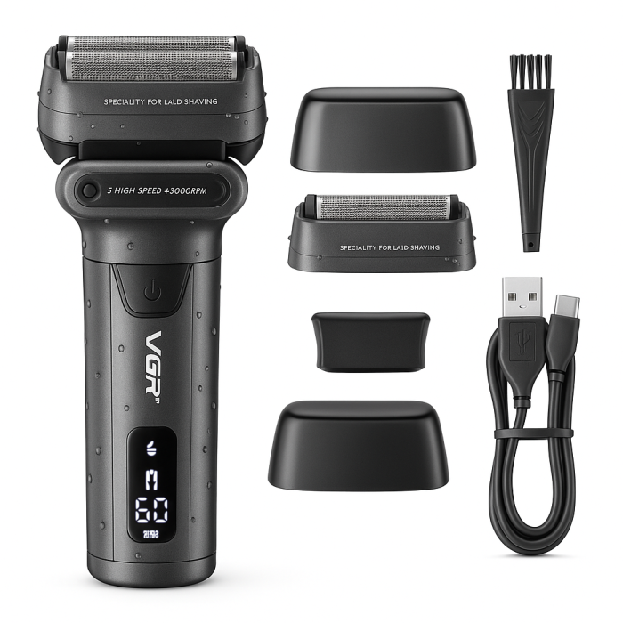 Універсальний акумуляторний тример для бороди, Акумуляторна машинка для стрижки, Портативна бритва SQ-64