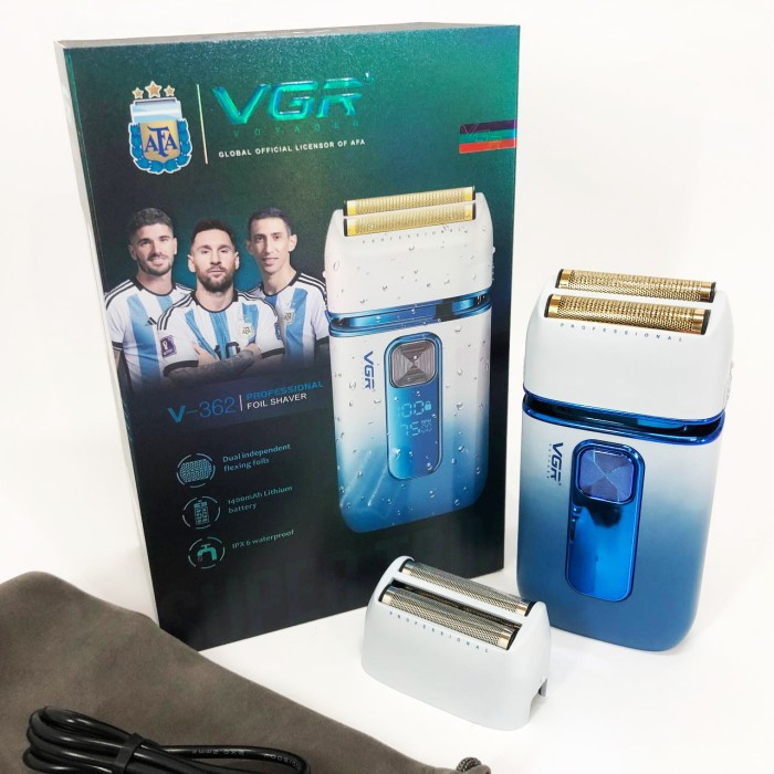Професійні електричні бритви VGR V-362, Багатофункціональний тример для стрижки волосся і бороди CJ-57
