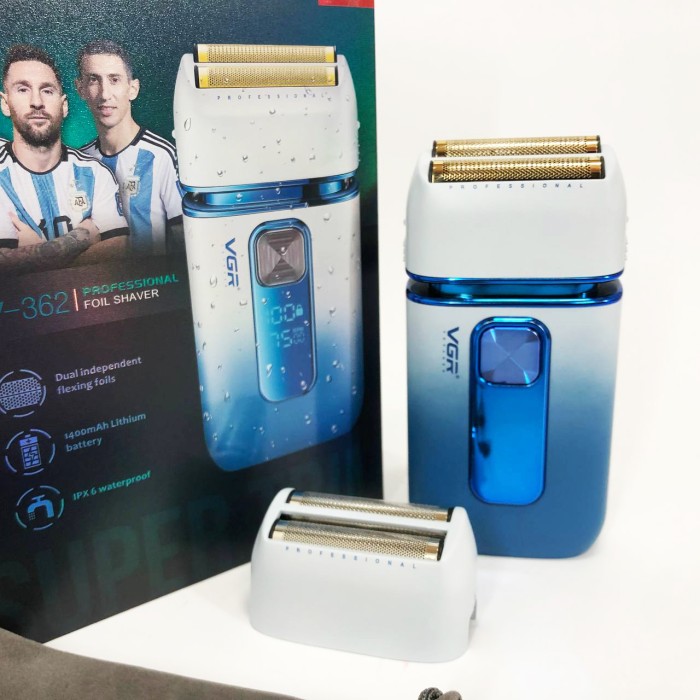 Багатофункціональний тример для стрижки волосся і бороди VGR, Тример для бороди бездротовий PF-90