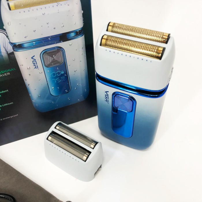 Багатофункціональний тример для стрижки волосся і бороди VGR, Тример для бороди бездротовий PF-90