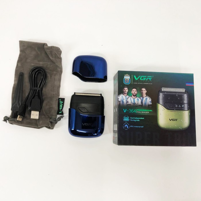 Електробритва бездротова портативна VGR V-364, Професійна електробритва бритва для бороди UJ-42