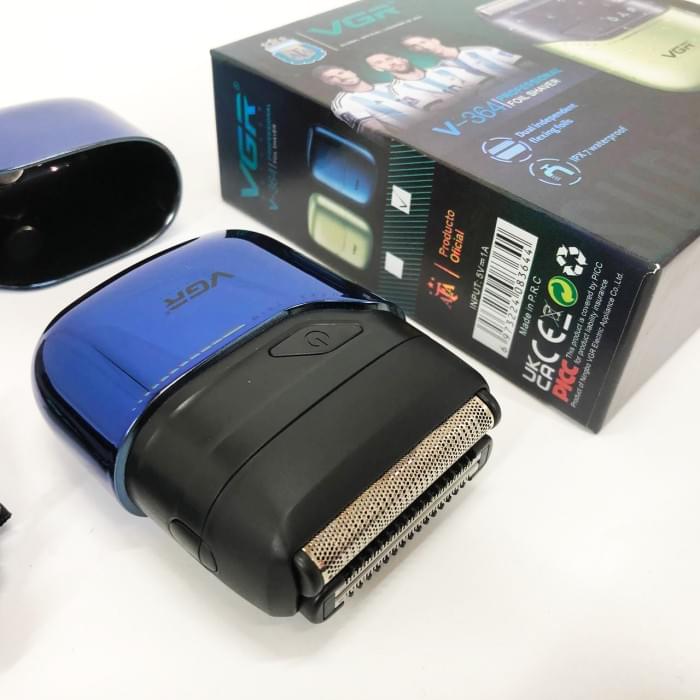 Електробритва VGR V-364 VR-564 BLUE шейвер