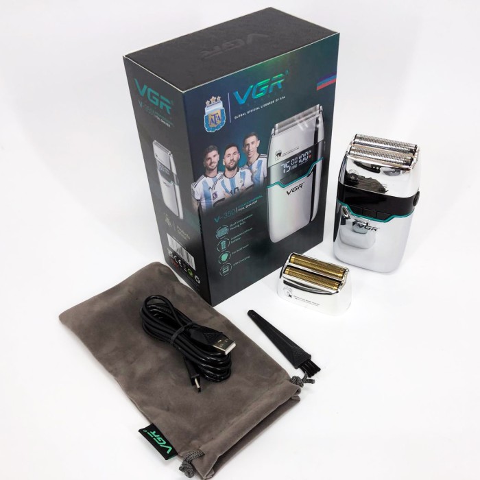 Портативна бритва VGR V-350, Суха бритва, Електробритви для чоловіків SHAVER Хороша портативна QN-31