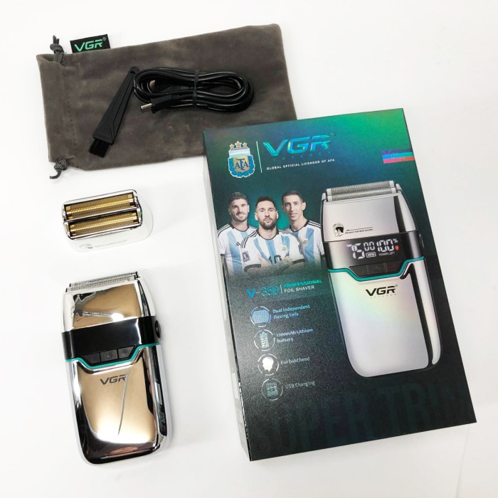 Портативна бритва VGR V-350, Суха бритва, Електробритви для чоловіків SHAVER Хороша портативна QN-31