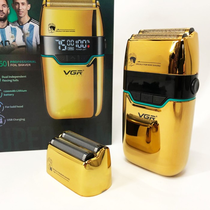 Чоловіча водонепроникна акумуляторна бритва, Електрична бритва для стрижки з вологозахистом SF-79