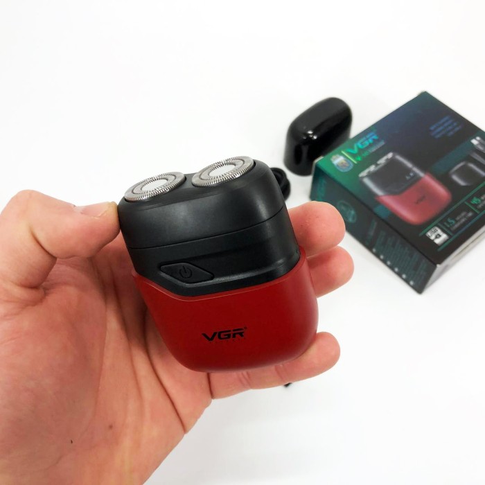 Бритви електричні, Вологостійка електрична бритва, Компактна електробритва чоловіча WX-16