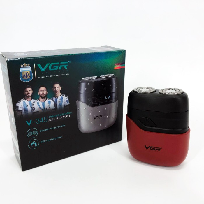 Бритви електричні, Вологостійка електрична бритва, Компактна електробритва чоловіча WX-16