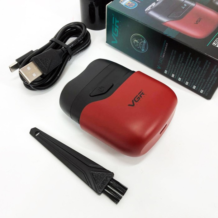 Бритви електричні, Вологостійка електрична бритва, Компактна електробритва чоловіча WX-16