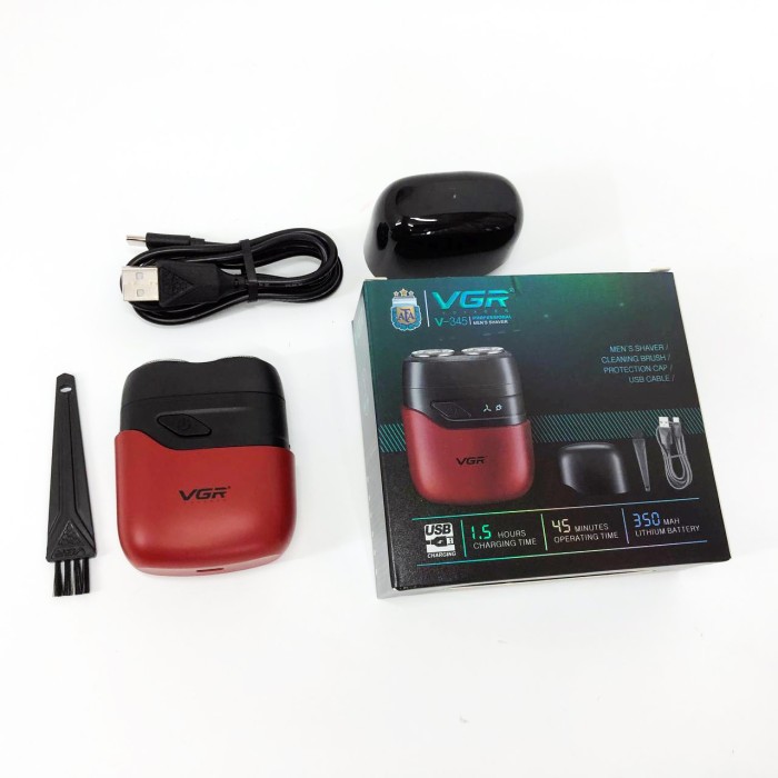 Бритви електричні, Вологостійка електрична бритва, Компактна електробритва чоловіча WX-16