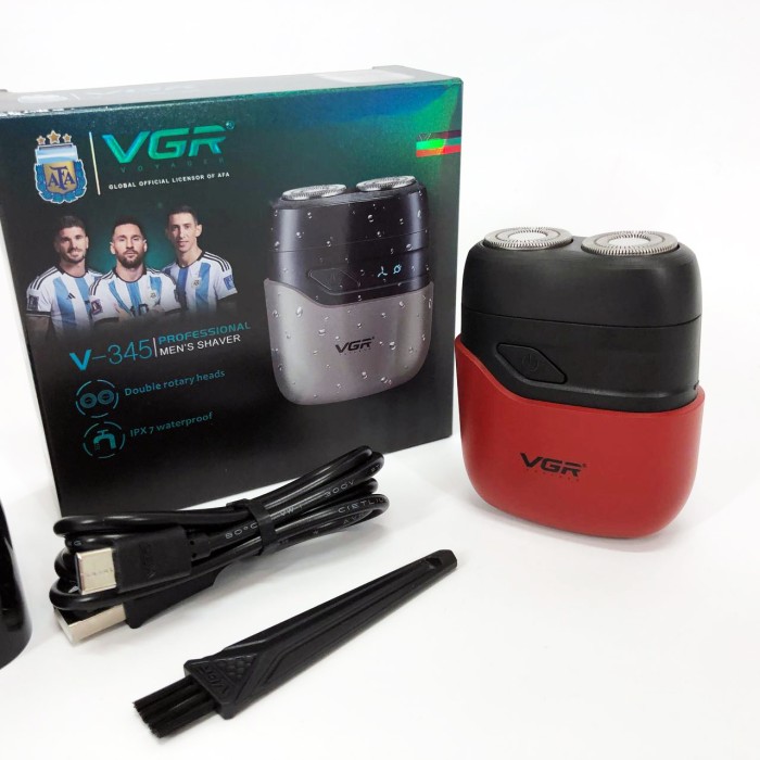 Бритви електричні, Вологостійка електрична бритва, Компактна електробритва чоловіча WX-16