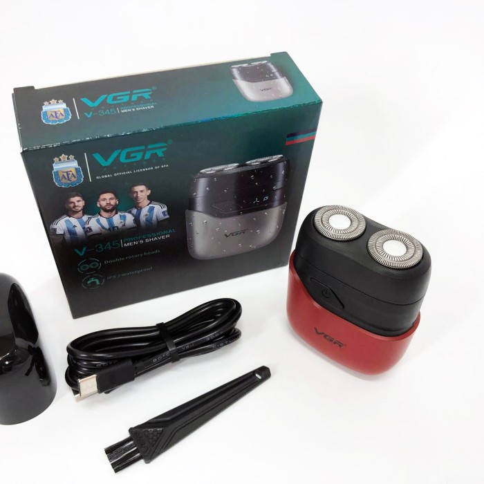 Бритви електричні, Вологостійка електрична бритва, Компактна електробритва чоловіча WX-16