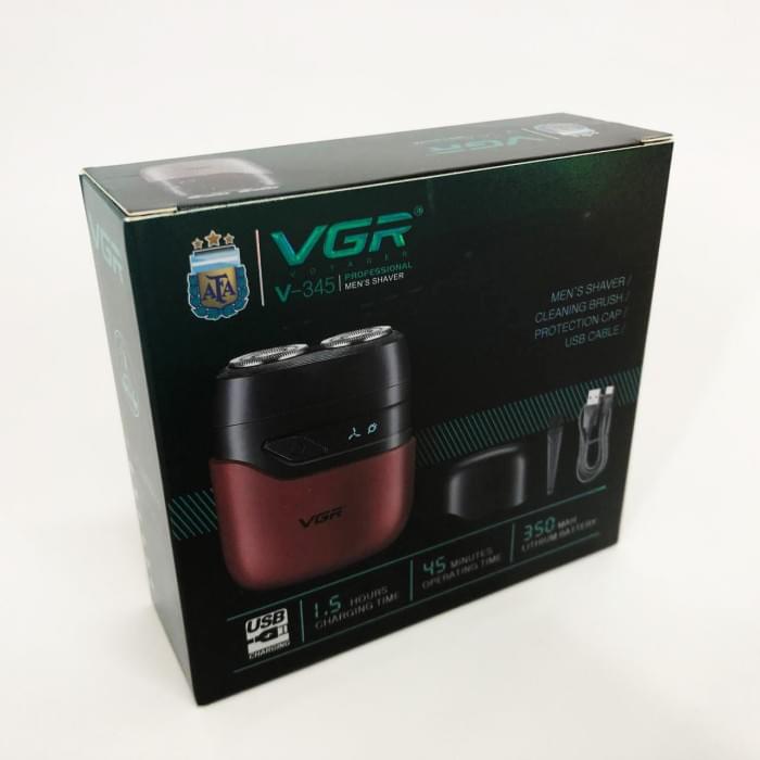 Електробритва VGR V-345. RM-861 Колір: червоний