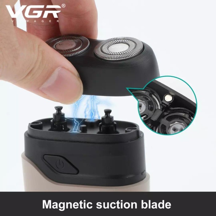 Хороша електробритва для бороди VGR V-345, Портативна електробритва для бороди, Бритви електричні EX-85