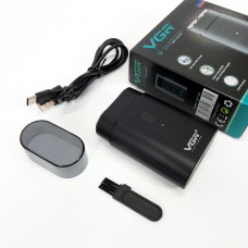 Акумуляторна бритва для стрижки волосся та бороди VGR V-341, Вологостійка електрична бритва JX-38